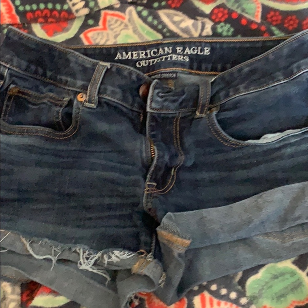 america eagle jean shorts